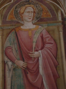 St. Minias (with head)