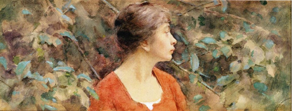 Theodore-Robinson-Lady-in-Red